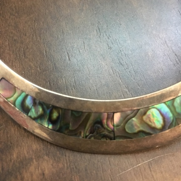 Silver Collar Necklace From Costa Rica - Picture 2 of 2